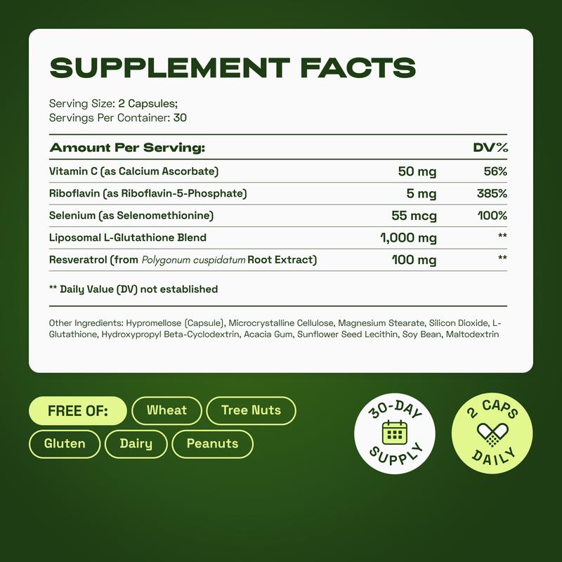 Auria Liposomal Glutathione Supplement