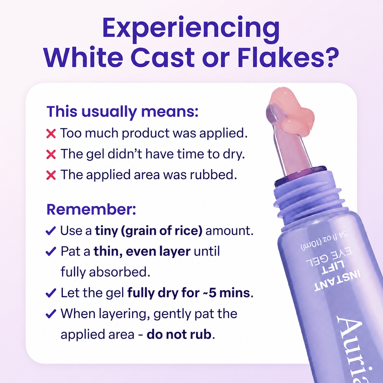 Auria Instant Lift Eye Gel